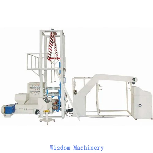 Machine de film soufflé de sac de tirette